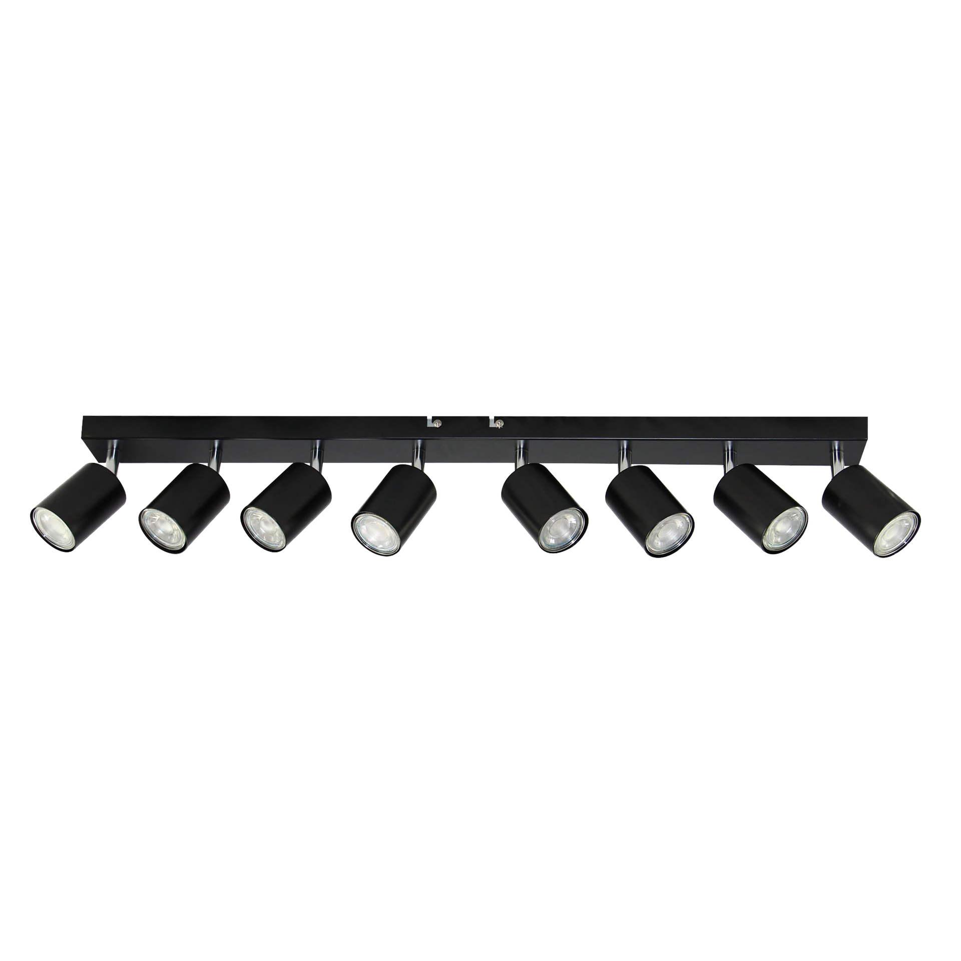 Oprawa ścienno-sufitowa DOA listwa 8xGU10 - czarny