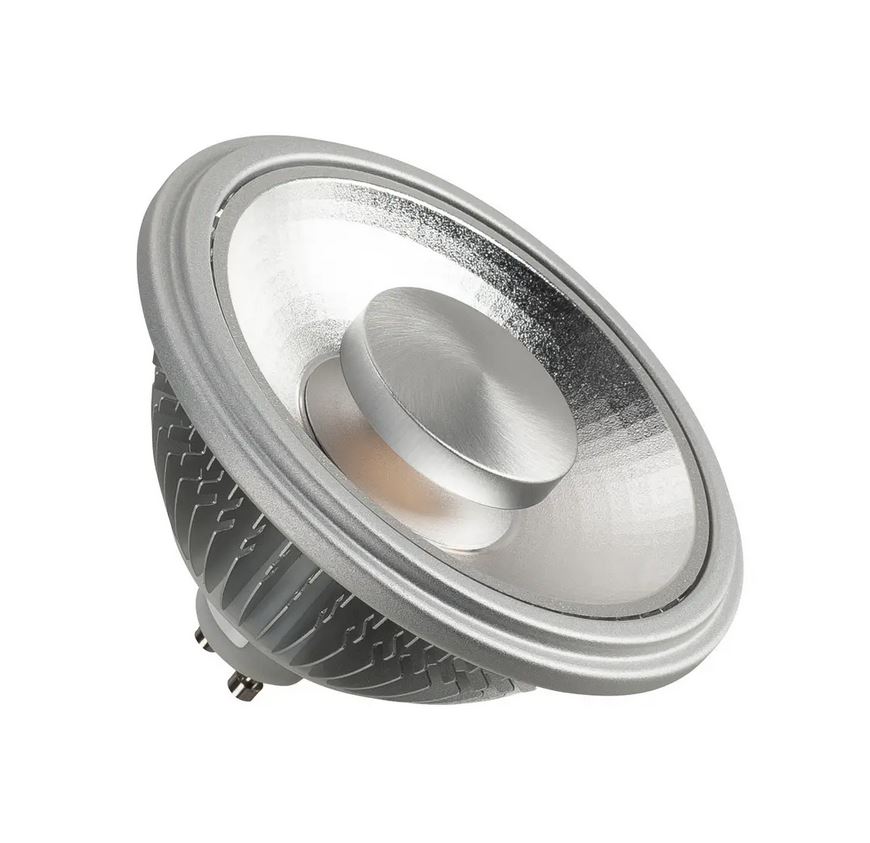 Zarówka QPAR111 GU10 LED DIM 12W 4000K 55° - aluminium