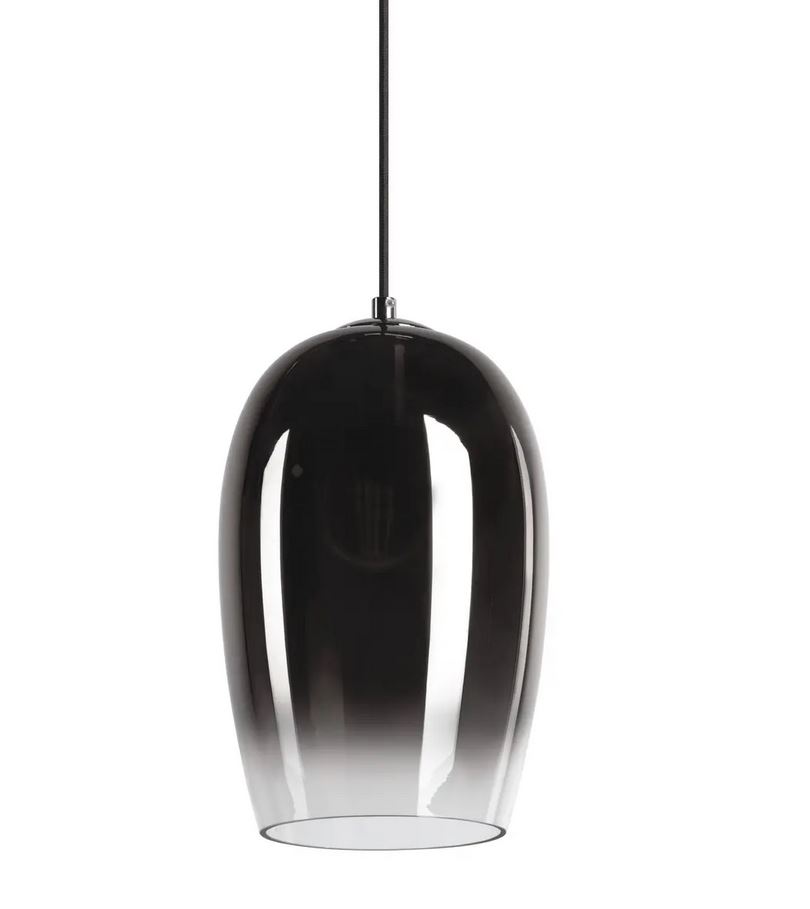 Lampa wisząca bez rozety PANTILO OVAL E27 - chrom/chrom