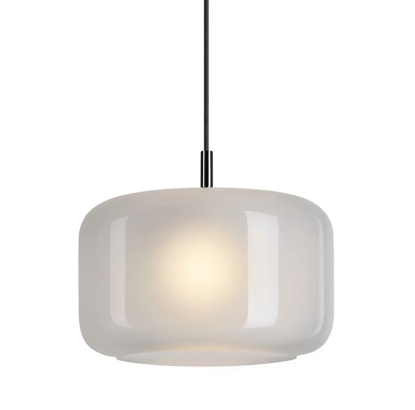 Lampa wisząca bez rozety PANTILO 28 E27 - biały/chrom