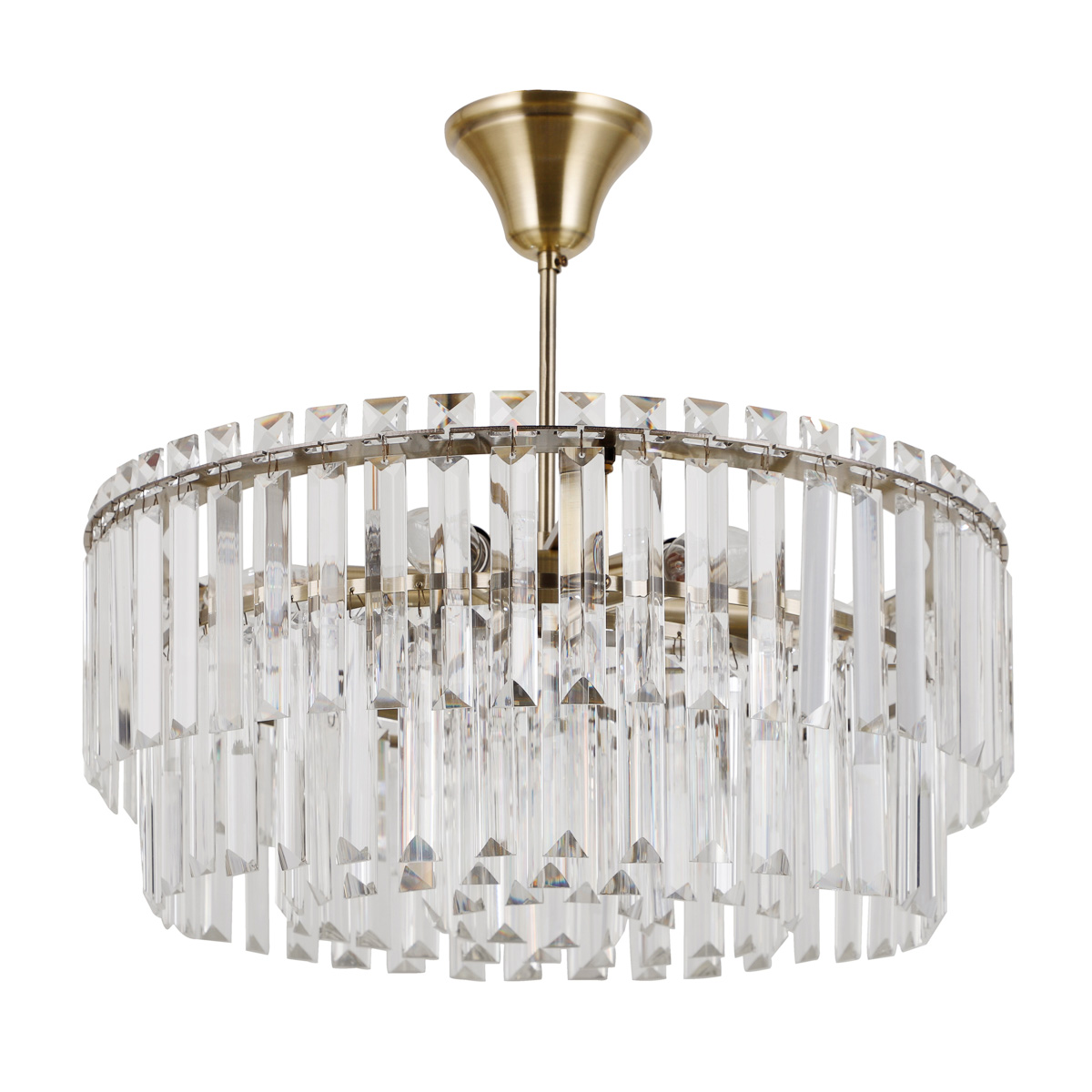Lampa sufitowa BUENA 6xE14 - brąz antyczny