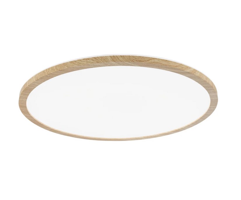 Plafon okrągły ATRIA Wood 420mm LED 22W 3000K IP44 - drewno