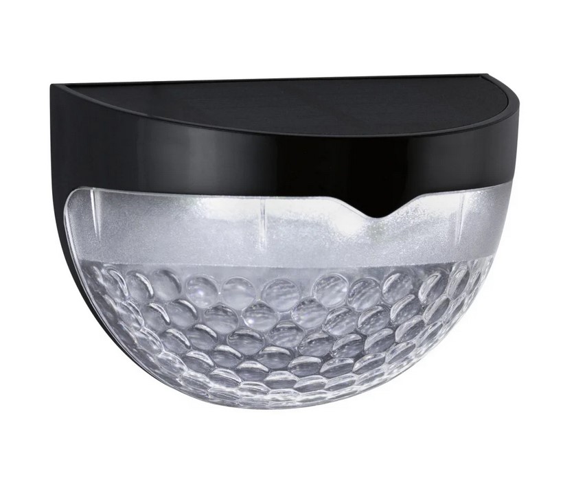 Kinkiet SOLAR MIMMO LED 1,2W 6500K IP44 - czarny