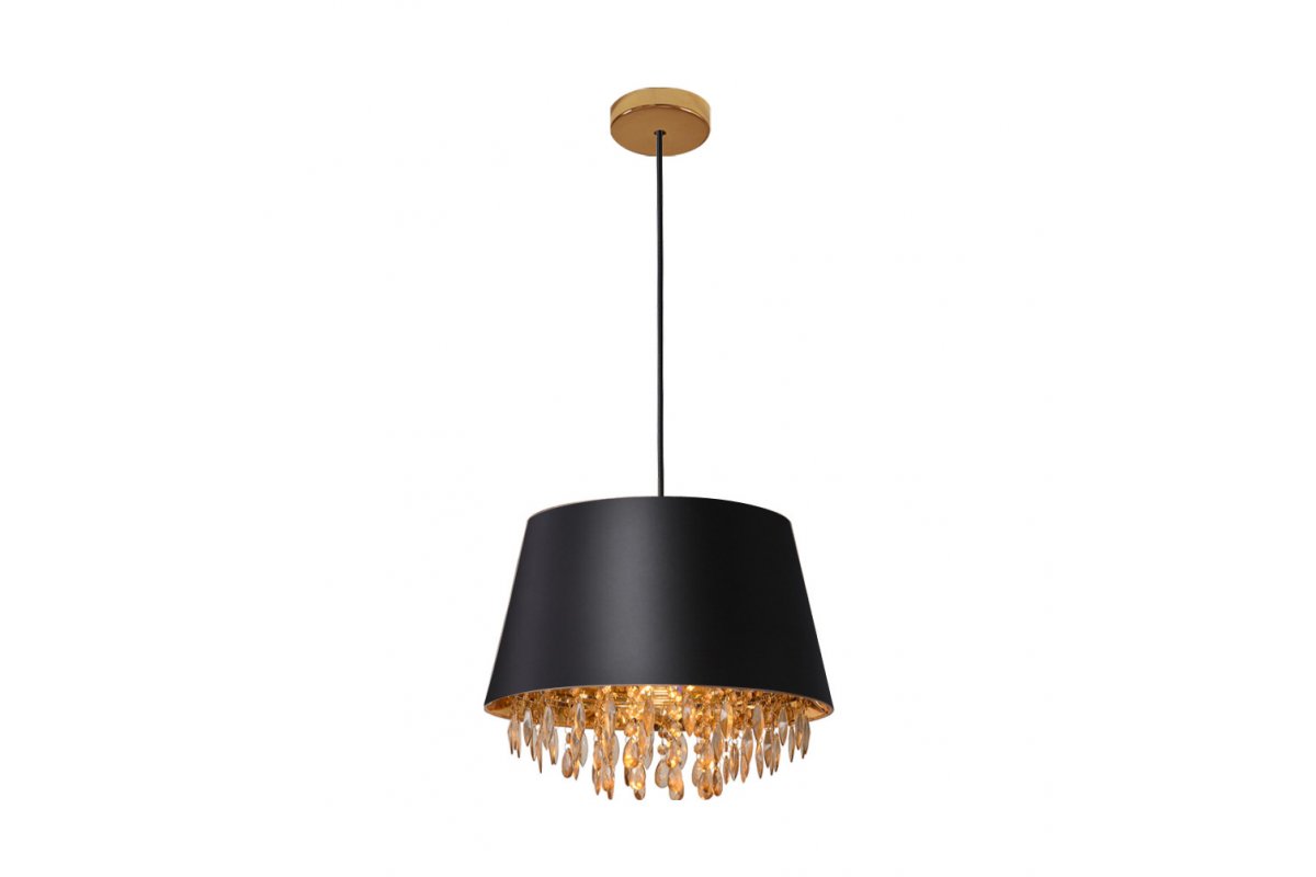 Lampa wisząca NESTO E27 - czarny/złoty