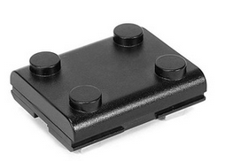 Łącznik prosty 1-fazowy magnetyczny KOMATSU SLIM 48V - czarny struktura