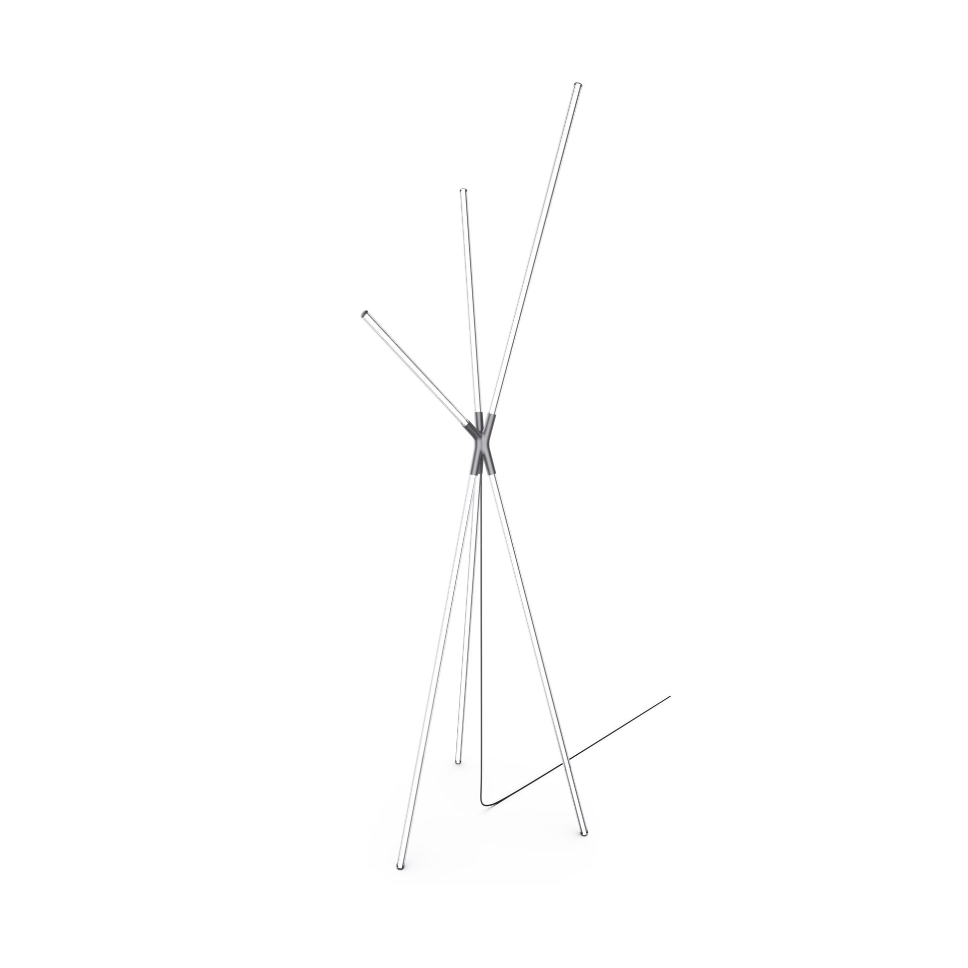 Lampa podłogowa LAUTARO LED 24W 3000K - czarny