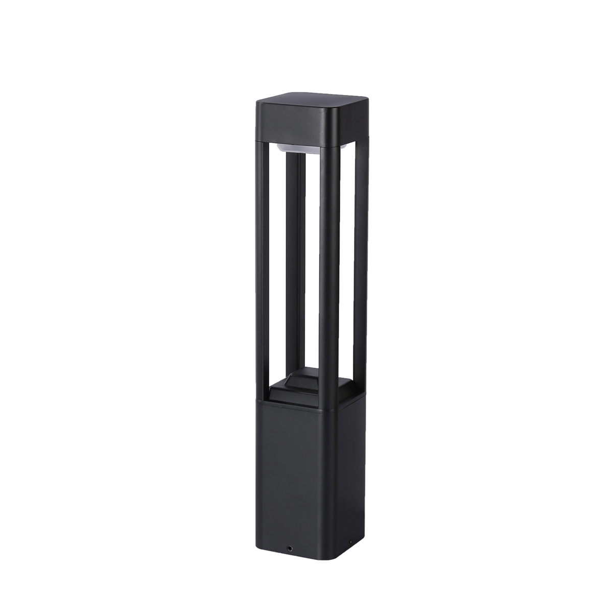Słupek ogrodowy NUTRI 60cm LED 10W 3000K IP54 - czarny piaskowany