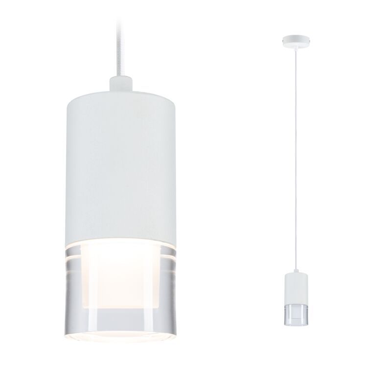 Oprawa wisząca łazienkowa KAME LED 3-STEP DIM 9W 3000K 700lm IP44 230V- biały