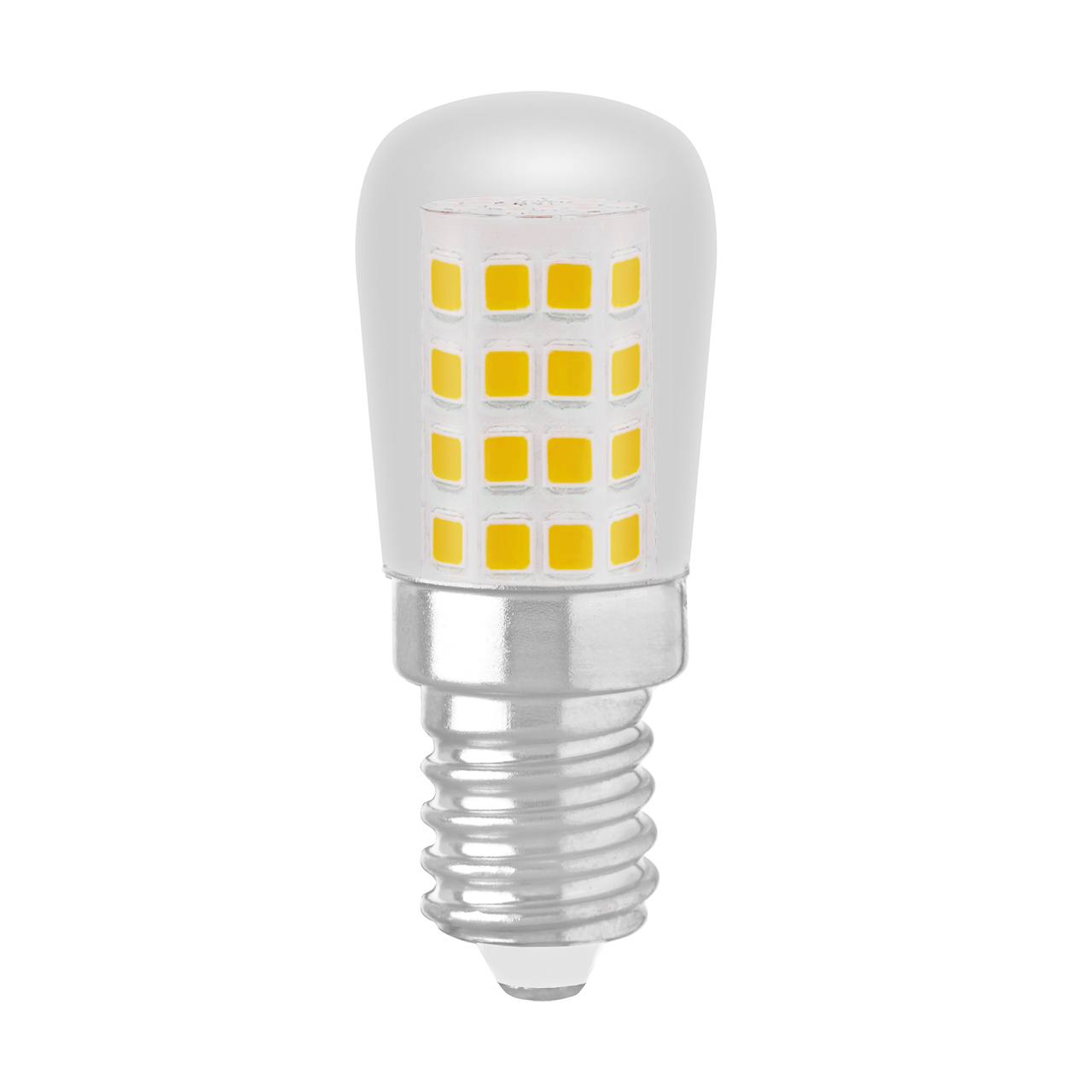 Żarówka LED tablicowa transparentna UZO E14 3W 88lm/W T26 zimna