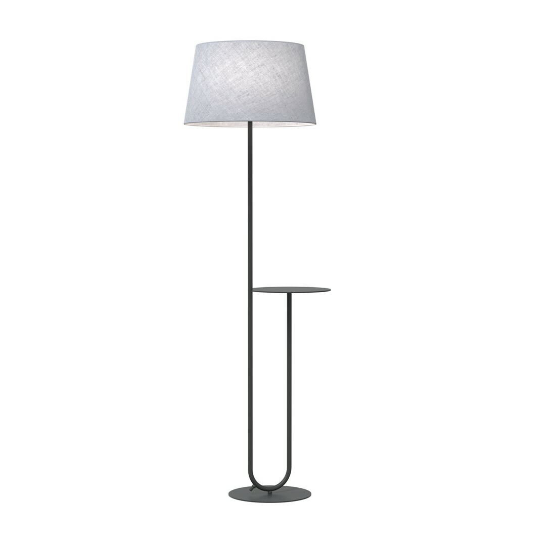 Lampa stojąca HOTEL LP 1xE27 - szary