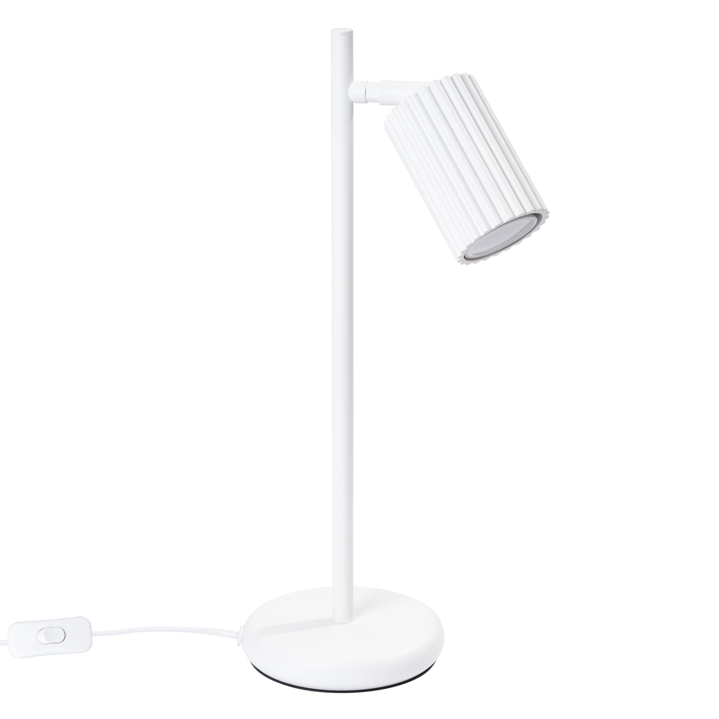 Lampa biurkowa KARBON GU10 - biały