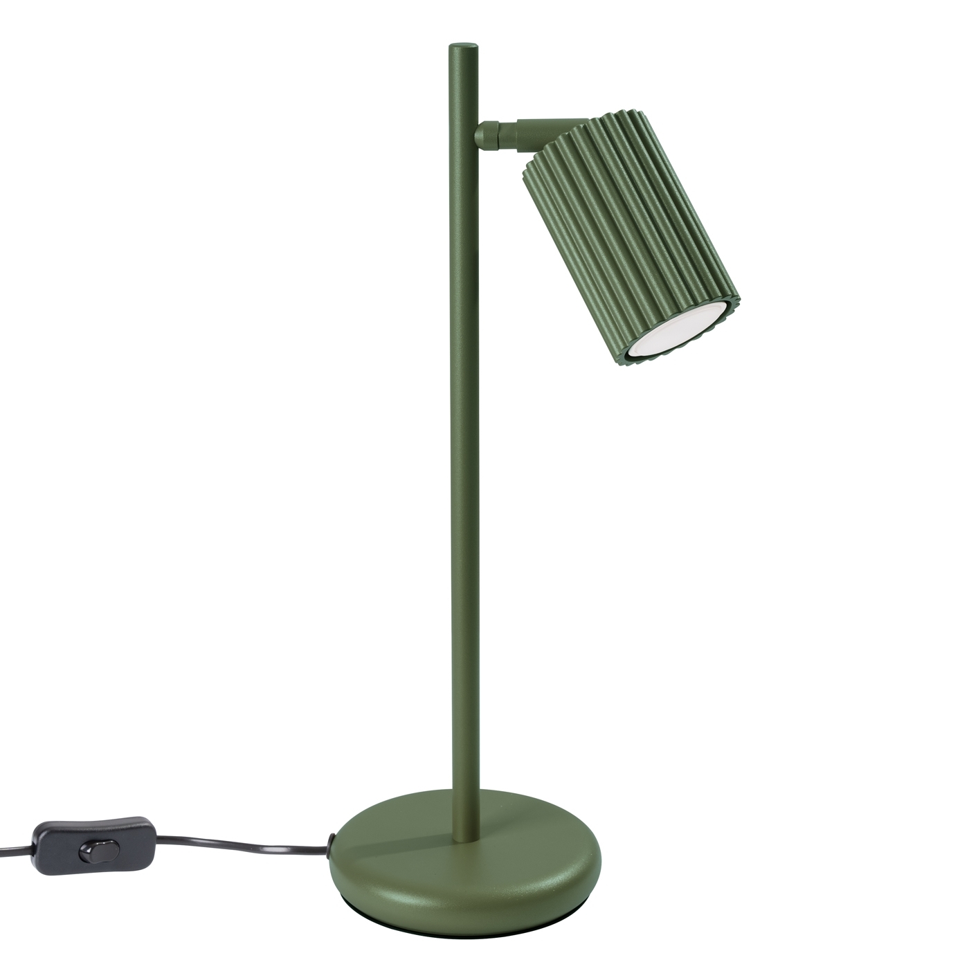 Lampa biurkowa KARBON GU10 - oliwkowy