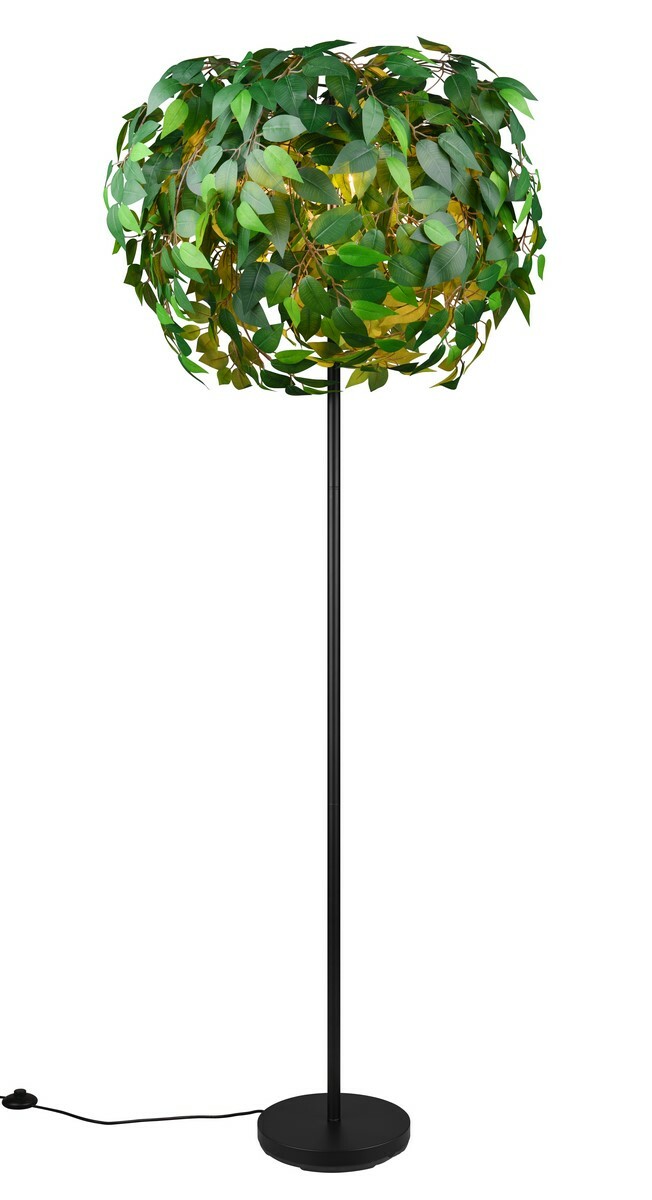 Lampa stojąca LEAVY 3xE14 - zielony