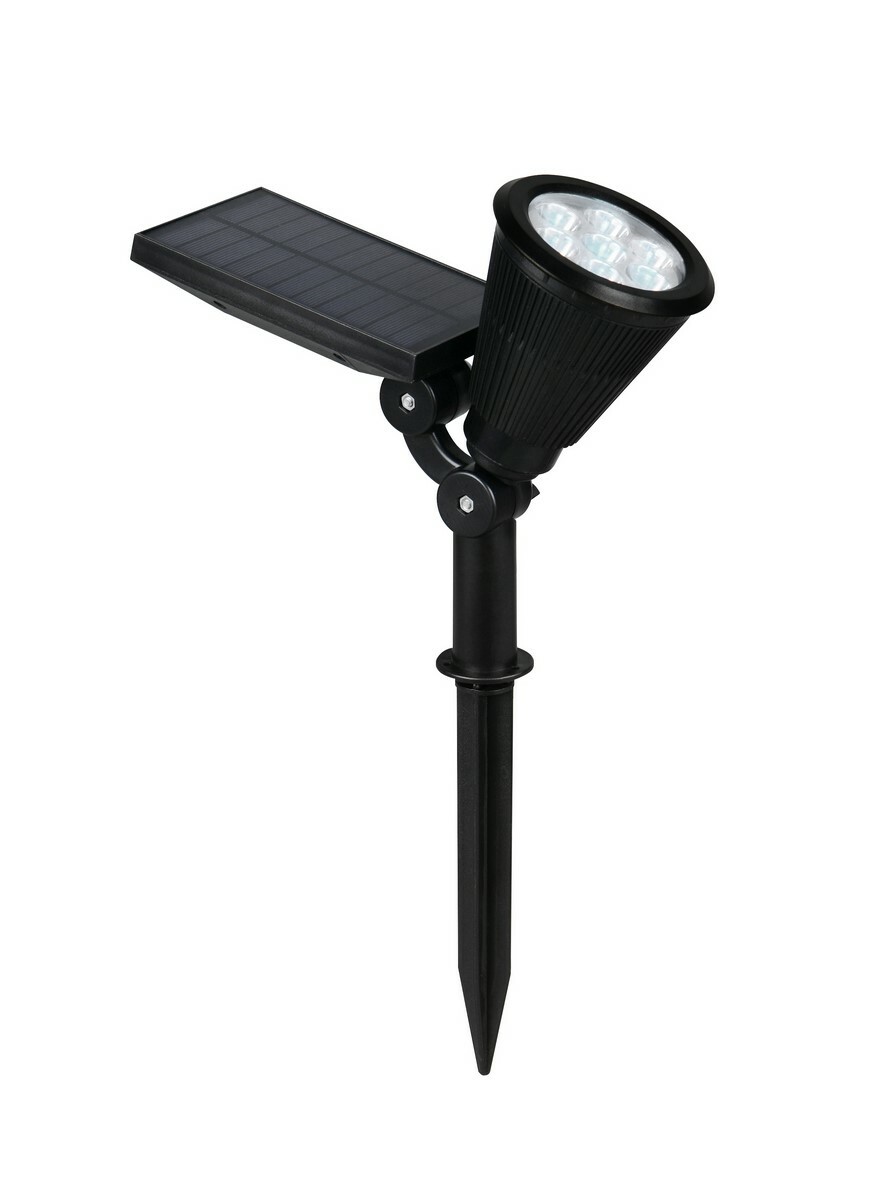 Reflektor ogrodowy solarnyFESTIVAL SOLAR LED 1W, RGBW IP44 - czarny
