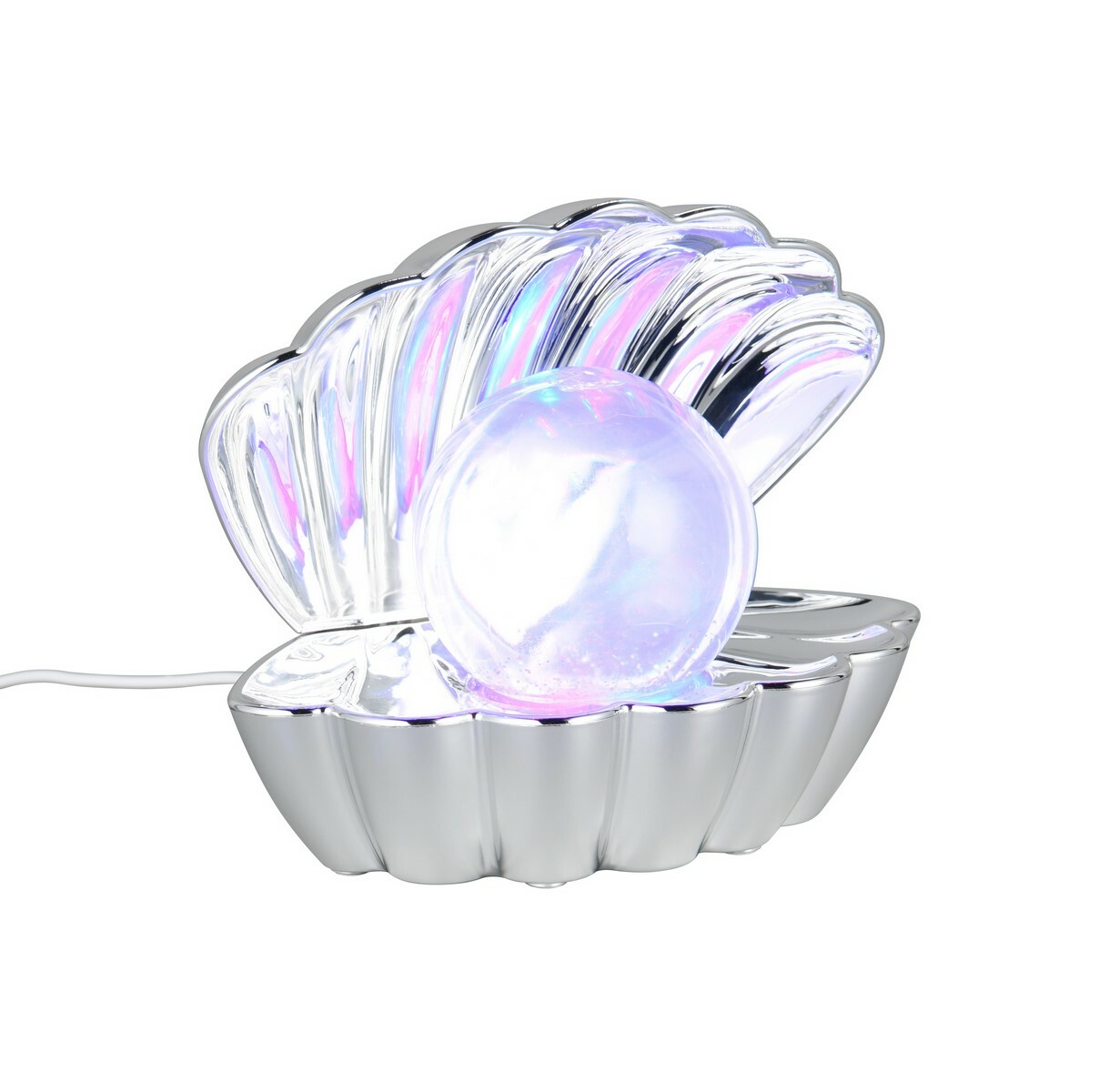 Lampa stołowa SHELLY LED 0,8W, - srebrny
