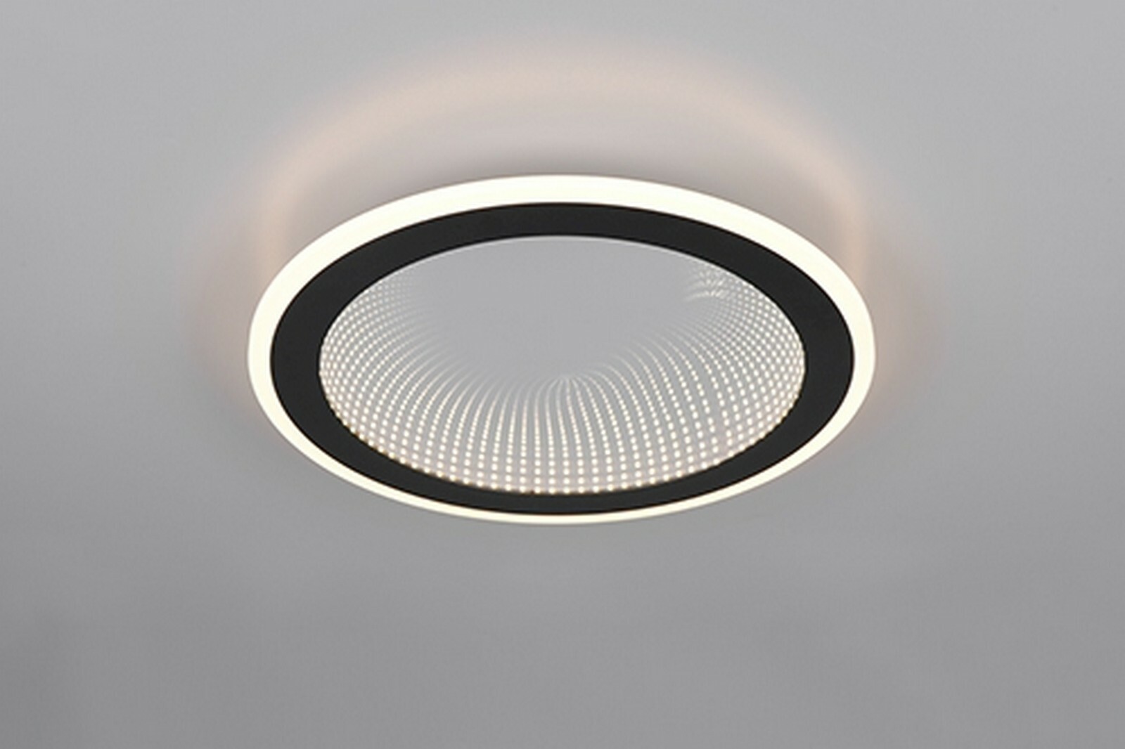 Plafon GLACE LED 21,5W, 2700 - 6500K 38cm - czarny