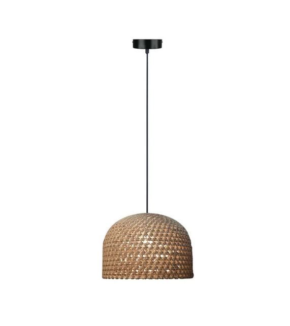 Lampa wisząca KANSO E27 50 cm - rattan