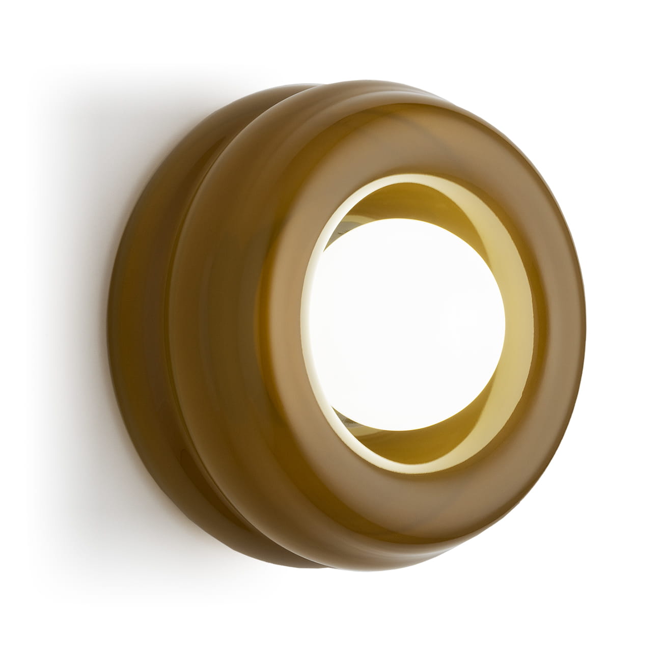 Kinkiet TEVO G9 - bursztynowy