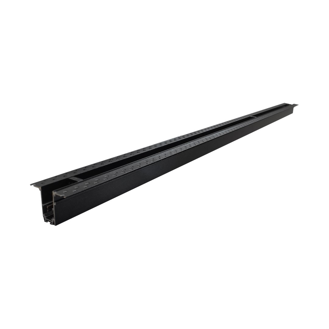 Szyna podtynkowa MAGNETIC TRACK 2m 48V - czarny