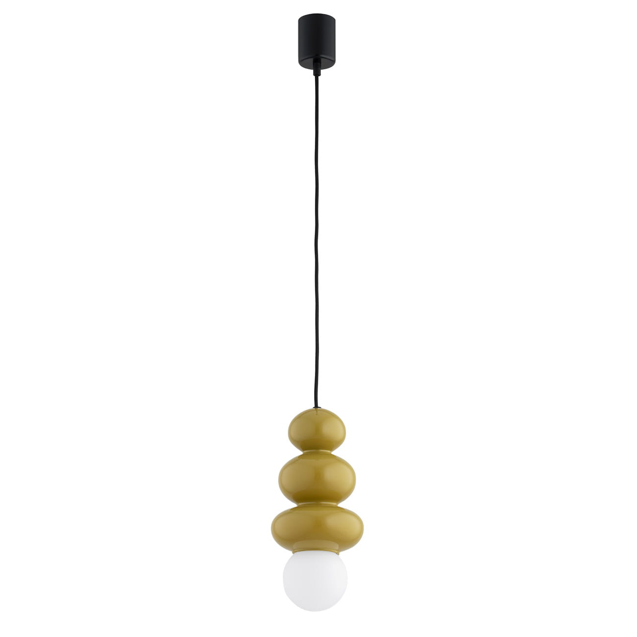 Lampa wisząca ORLANDO PLUS G9 IP44 - żółty
