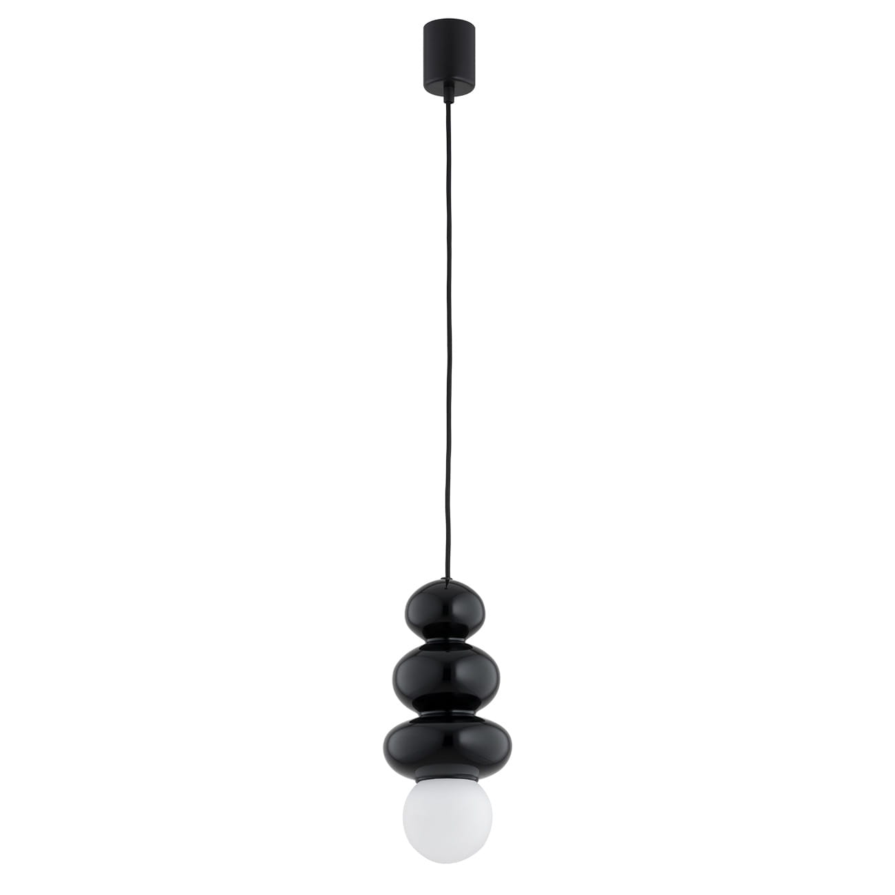 Lampa wisząca ORLANDO PLUS G9 IP44 - czarny/zielony