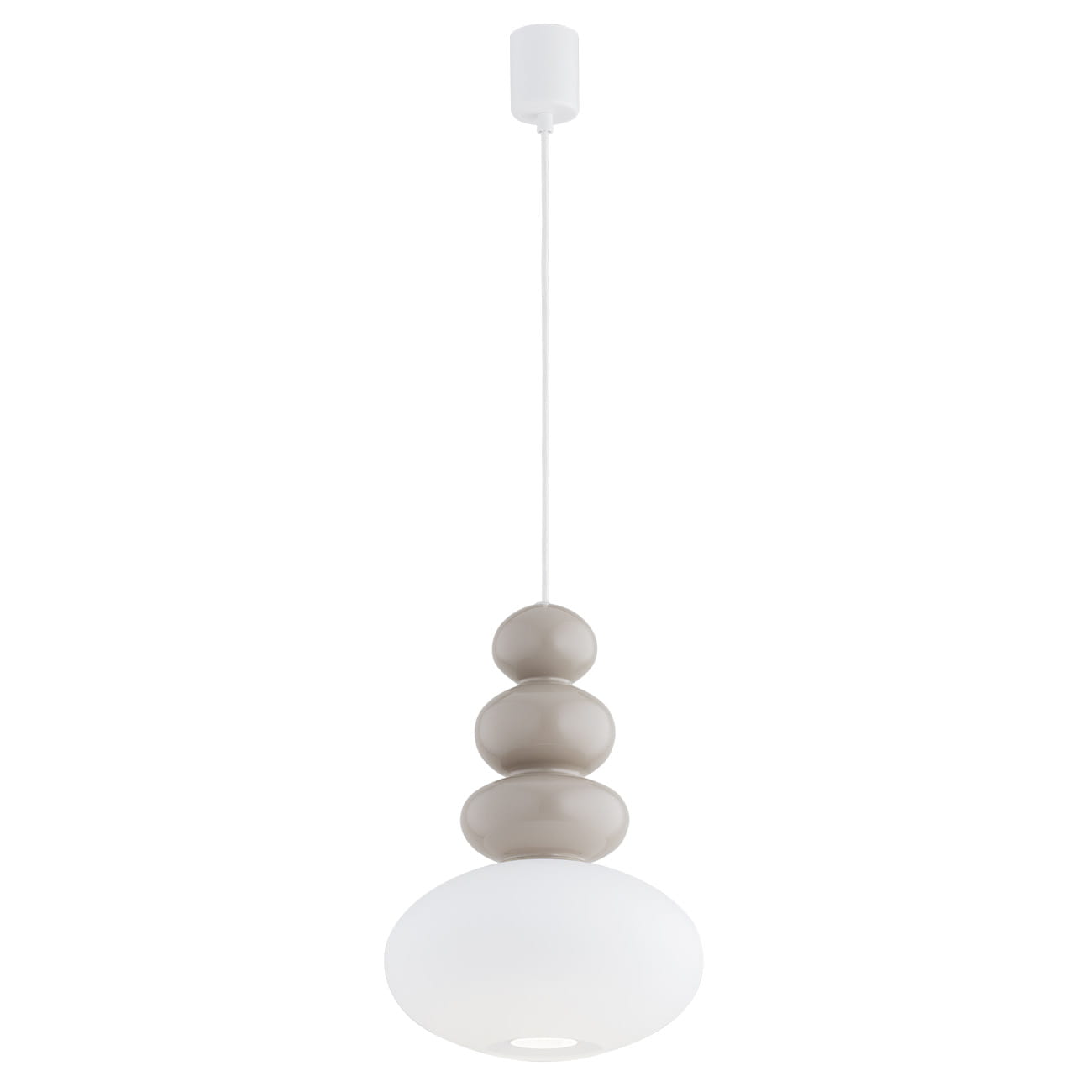 Lampa wisząca DIEGO GU10 - beżowy/biały