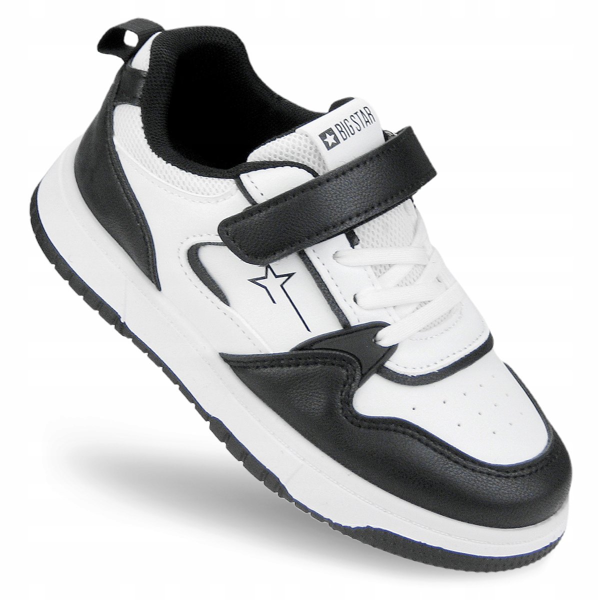Buty dziecięce sportowe na lato BIG STAR lekkie na RZEPY RR374052 białe 34