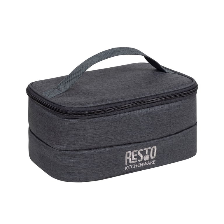 Resto Kitchenware 5502 pojemnik na jedzenie Torba na lunch 3,5 l Octanu winylu z polietylenu (PEVA), Poliester Szary