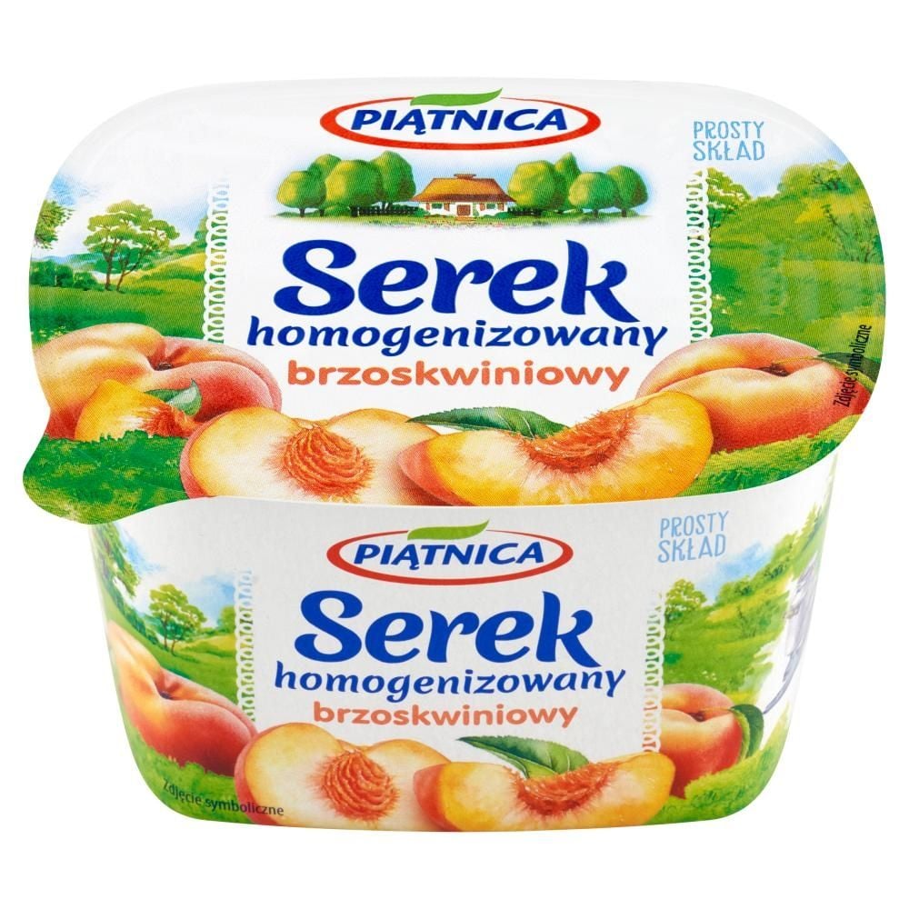 Piątnica Serek homogenizowany brzoskwiniowy 150 g