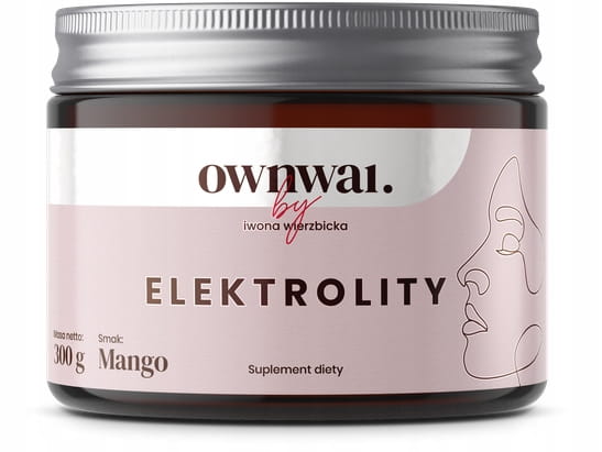 OWNWAI ELEKTROLITY W PROSZKU MANGO 300 GRAM