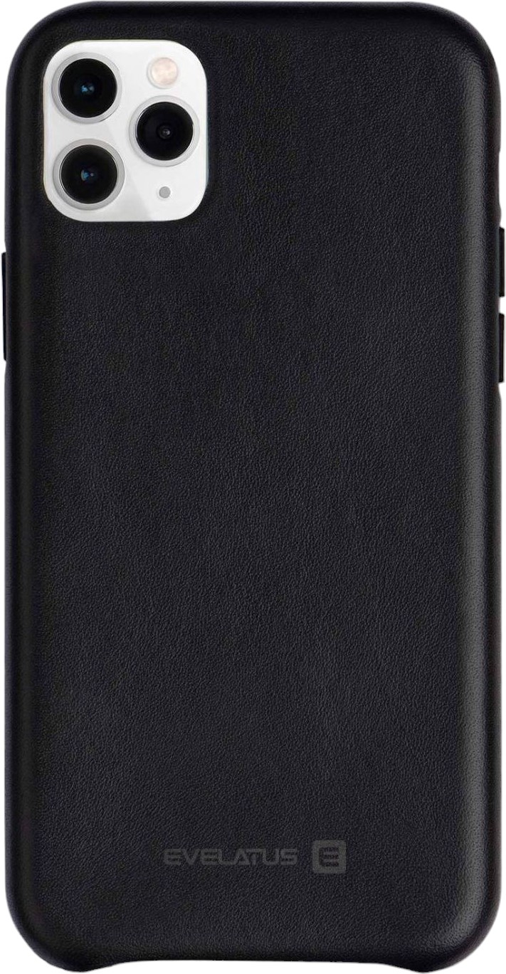 Etui plecki Evelatus Leather Case do Apple iPhone 11 Pro Black 4752192036850
