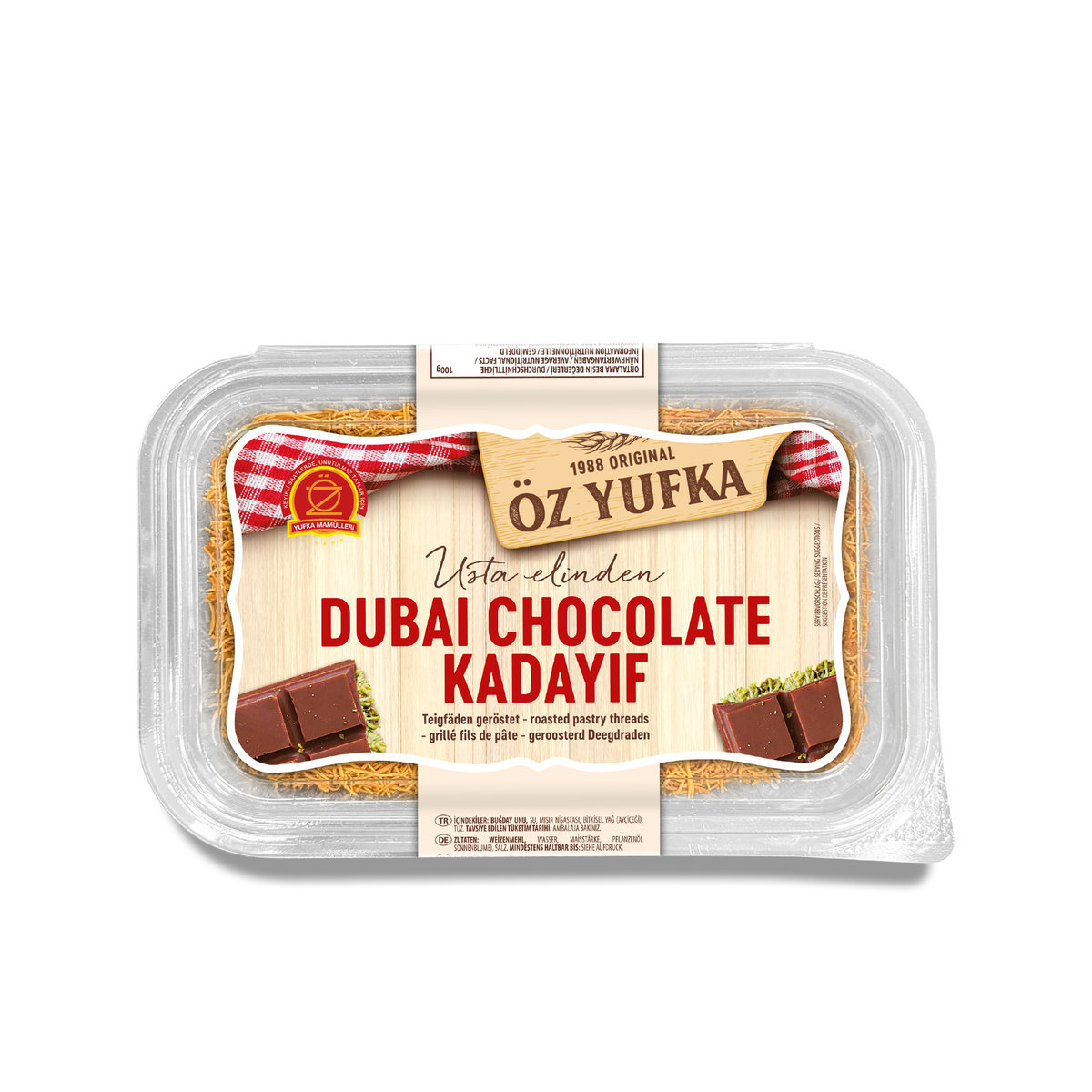 Ciasto Kadayif Gotowe Nitki do Czekolady Dubajskiej 200g Oz Yufka