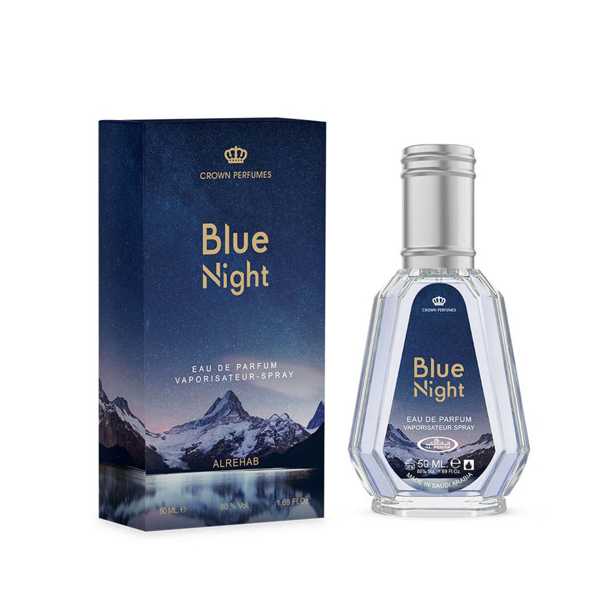 BLUE NIGHT Woda Perfumowana Arabska Męska 50 ml Al Rehab EDP