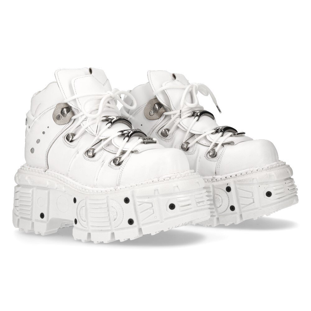 buty NEW ROCK NAPA BLANCA, IMPERFECT TANK BLANCO TORNILLOS [M-TANK106-C1]-45
