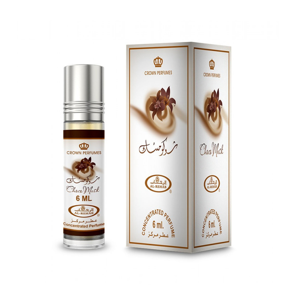 Al Rehab, CHOCO MUSK, Perfumy Arabskie w Olejku, Damskie, 6 ml