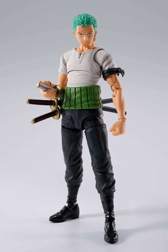 One Piece S.H.Figuarts Action Figure Roronoa Zoro Romance Dawn Ver. 15