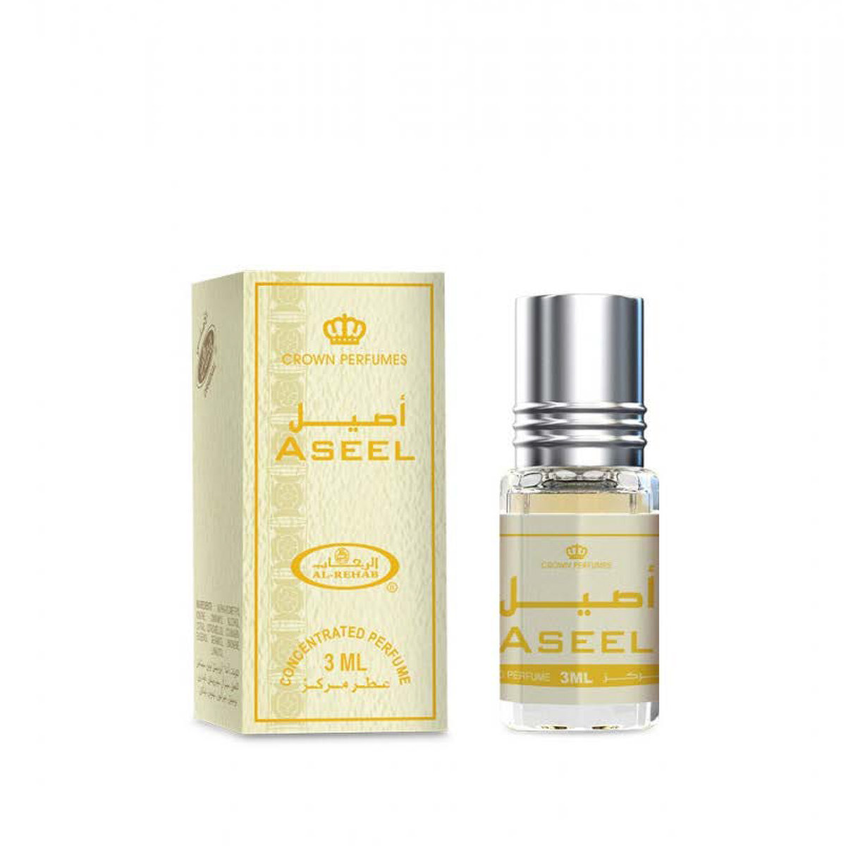 Al Rehab, ASEEL Perfumy Arabskie w Olejku, Damskie, 3 ml CPO