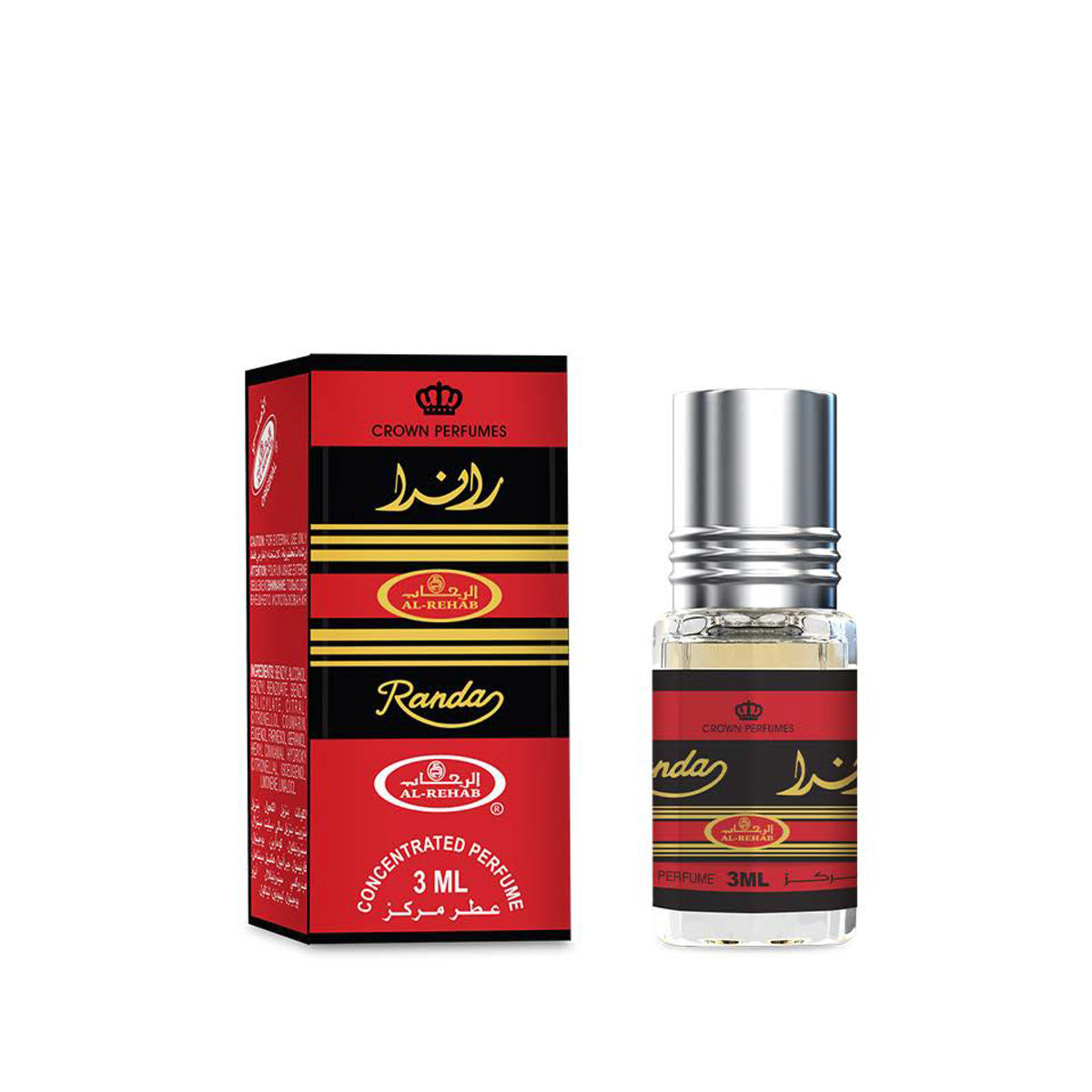 Al Rehab, RANDA, Perfumy Arabskie w Olejku, Damskie 3 ml, CPO