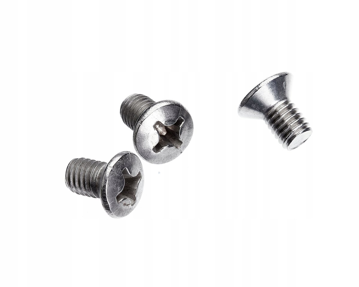 M4x10 ŚRUBA STOŻKOWA KRZYŻAK łeb soczewkowy NIERDZEWNA A2 966 (50)