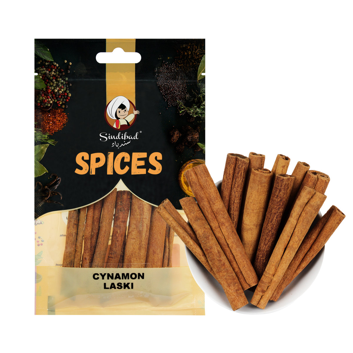 Cynamon Cassia Vera Laski 30g Sindibad Spices