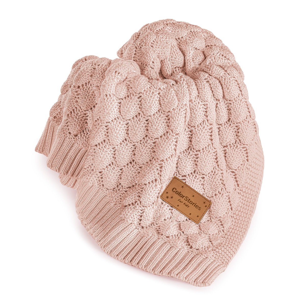 ColorStories Kocyk Bambusowy Fema Pastelowy Róż