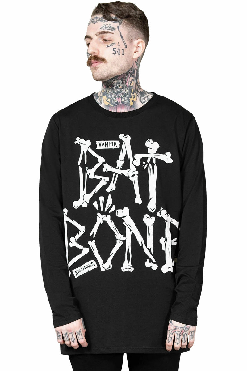 longsleeve unisex KILLSTAR - BATBONE-XL