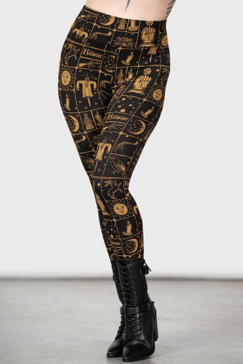 legginsy KILLSTAR - FOLK HORROR-M
