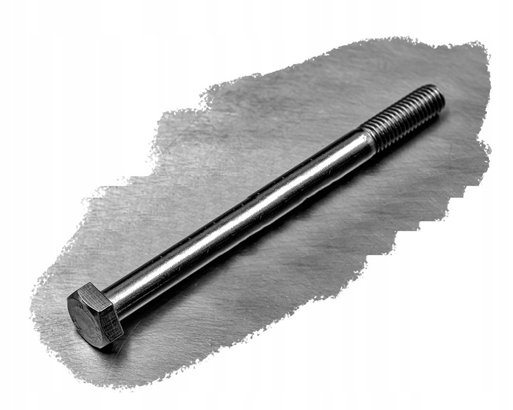 M8x120 ŚRUBA SZEŚCIOKĄTNA NA KLUCZ niepełny gwint NIERDZEWNA A2 931 (1)