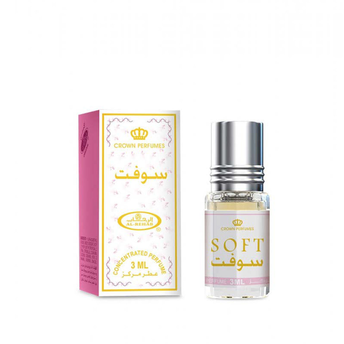 Al Rehab, SOFT Perfumy Arabskie w Olejku, Damskie, 3 ml, CPO