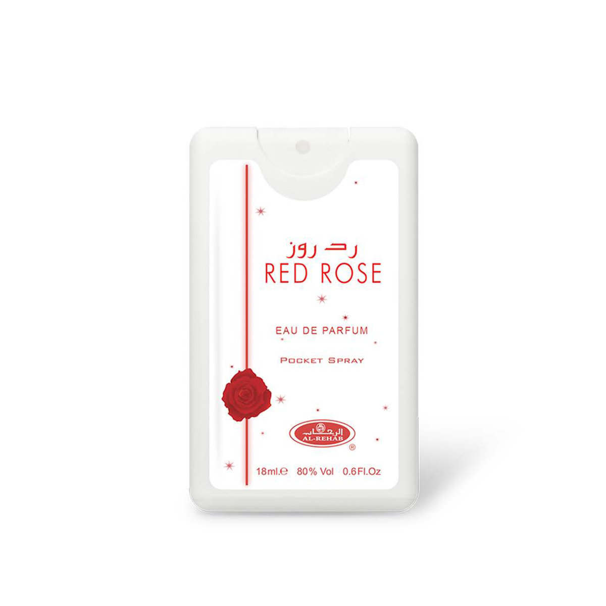 Al Rehab, RED ROSE Woda Perfumowana Damska Pocket Spray, 18ml