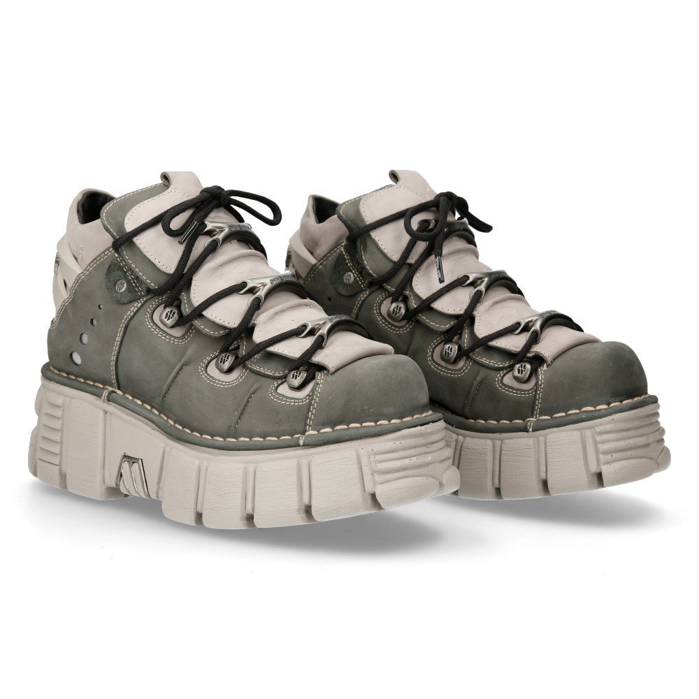 Buty New Rock Alaska Cemento Y Perla Tower Perla Lateral [106-C1]-39