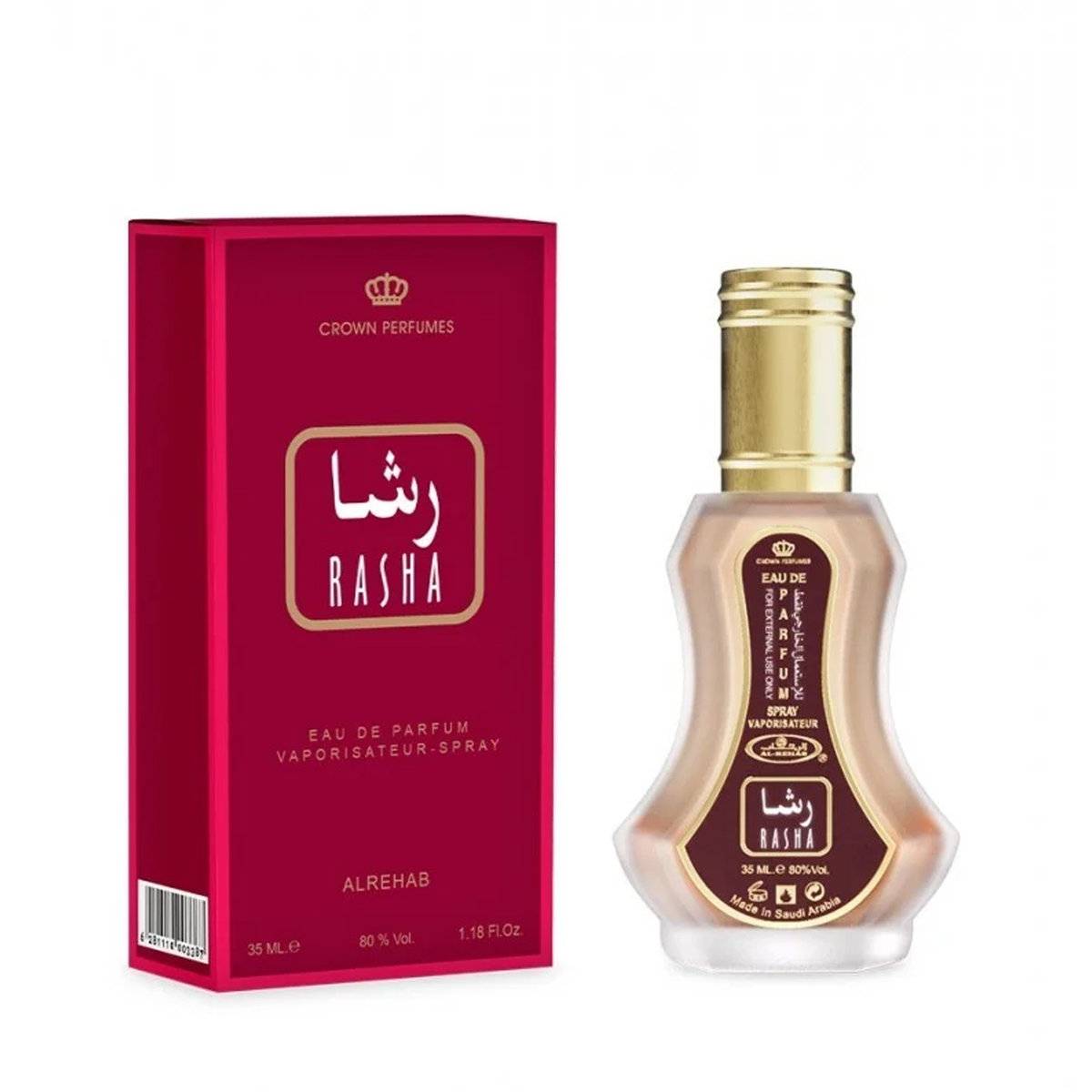 RASHA Woda Perfumowana Arabska Damska 35 ML Al Rehab EDP