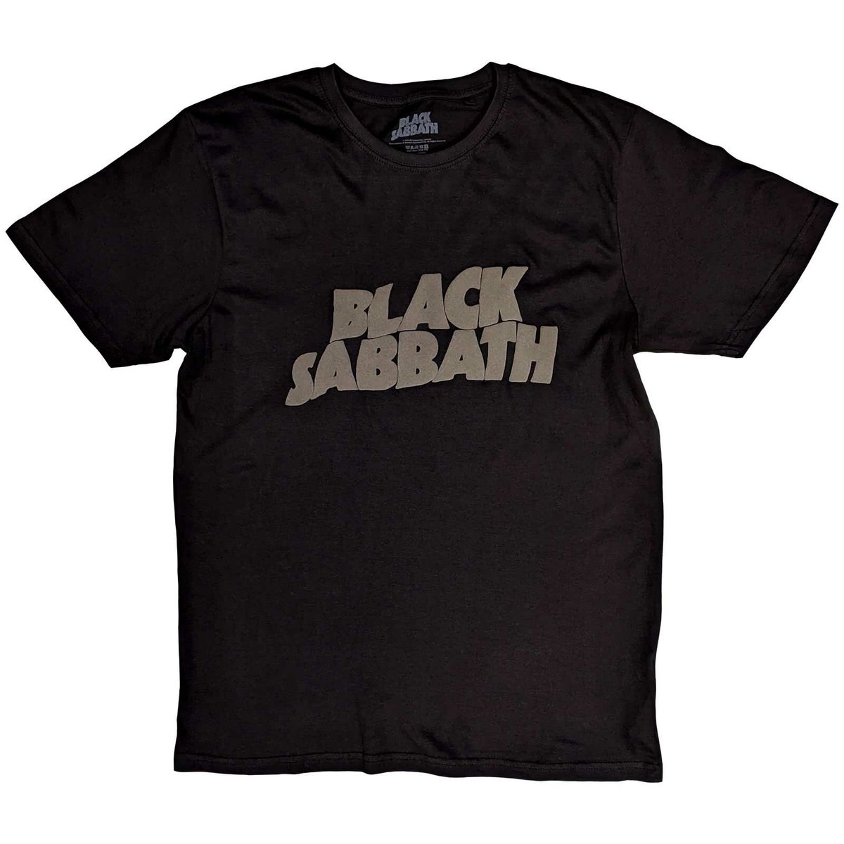 koszulka BLACK SABBATH - WAVY LOGO HI-BUILD-S