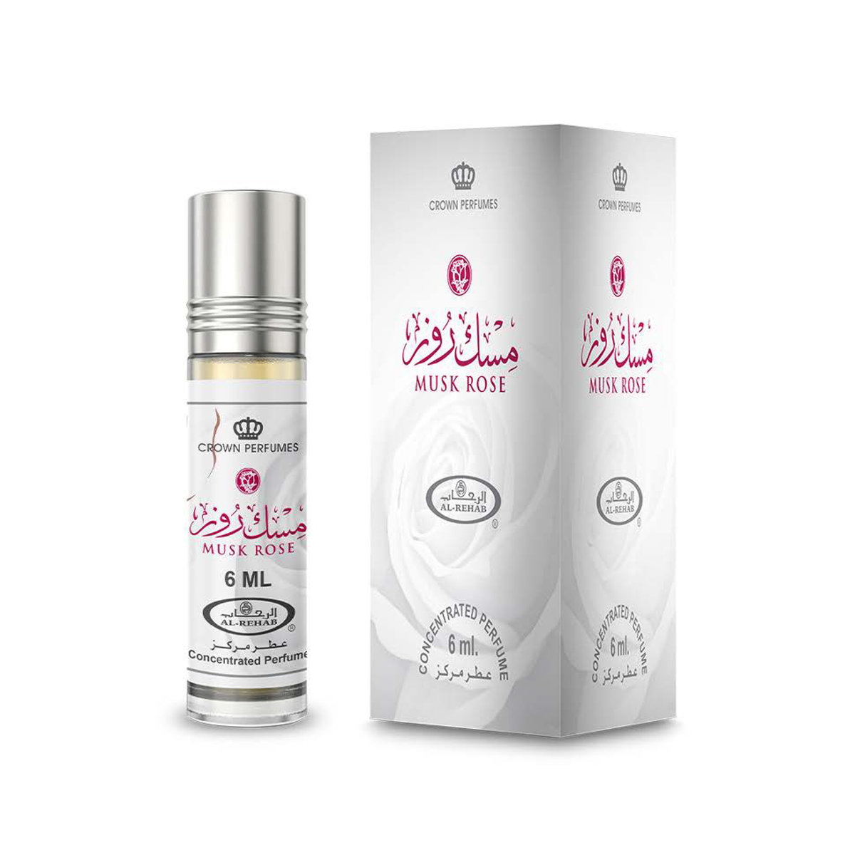 MUSK ROSE Perfumy Arabskie w Olejku Damskie 6 ml Al Rehab CPO